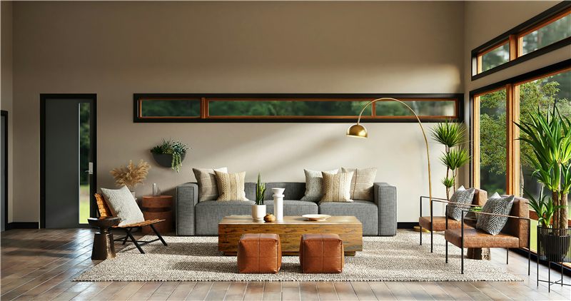 Screenshot of the Architect & interior design website demo