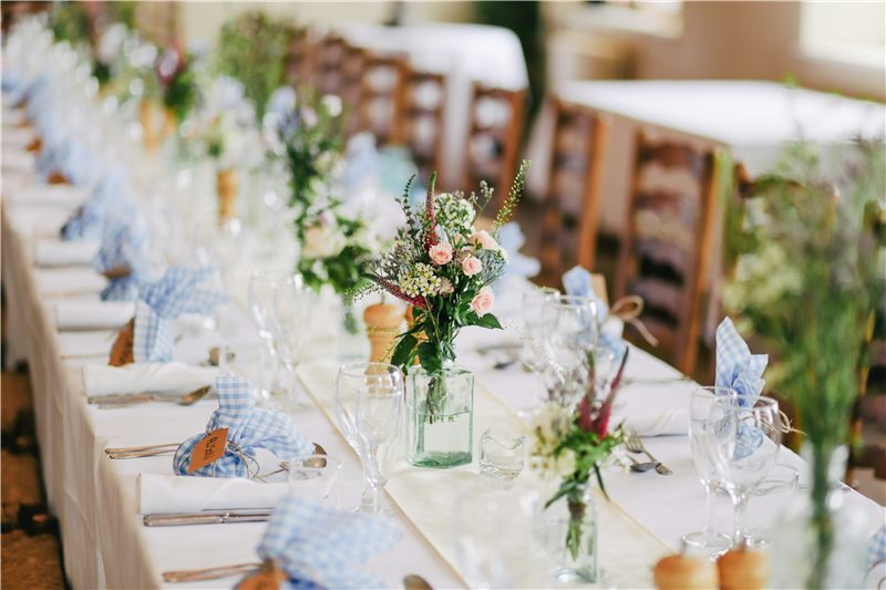 Screenshot of the Catering & event website demo