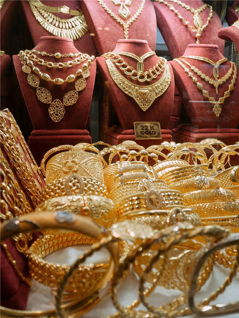 Screenshot of the Jewellery shop website demo